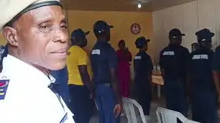 The Last Batch Session Training Cadets Chaplain Exercising During Their Commissioning Ceremony 
