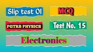 Inverting Amplifier I  Electronics I Band Width I Negative Feedback I PGTRB I PHYSICS I  TAMIL I