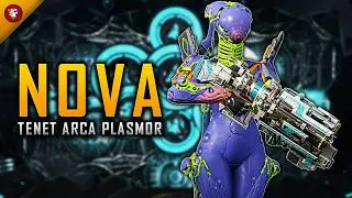 Nova + Tenet Arca Plasmor - Void Cascade Fissure Level Cap 9999 SOLO - [WARFRAME]