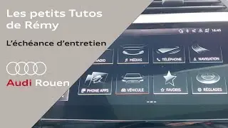 Carnet d'&eacute;ch&eacute;ance d'entretien de votre Audi