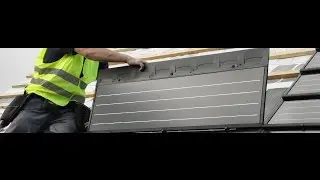 Installing C21e Solar Tiles - Award Winning Solar Energy - Solarcentury