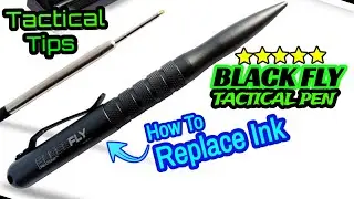 Black Fly Tactical Pen 