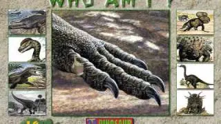 Who Am I? Game from 3-D Dinosaur Adventure MS-DOS/Packard Bell Version