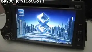 ouchuangbo Ssangyong Actyon DVD autoradio head unit set up GPS language factory price