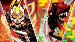 Ghost Rider vs Chainsaw Man