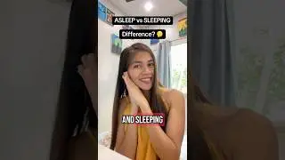 Asleep vs Sleeping 😴 | Easy English Grammar Tip for Beginners #LearnEnglish