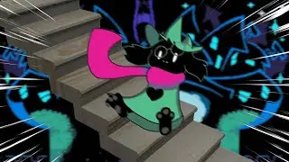 Ralsei Falls Down Some Stairs (Original Gmod Meme)