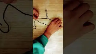 Thread bracelet #blackthread #ankletbracelet #anklets