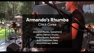 Chick Corea - Armando's Rhumba (Jarmo Valmari drum cam)