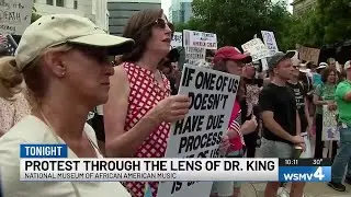 Community honors Martin Luther King Jr.&rsquo;s legacy amid modern protests