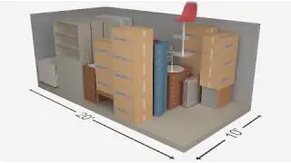 10x20 Storage Unit size guides
