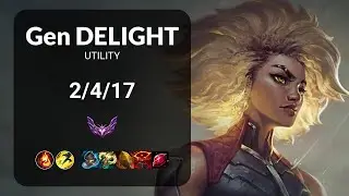 Gen Delight Rell vs T1 Forest Lux UTILITY - KR  Patch 13.15