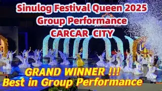 Sinulog Festival Queen 2025 CARCAR CITY WINNER BEST IN GROUP PERFORMANCE Dance CEBU | Sinulog 2025