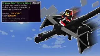 I unlocked Hypixel&rsquo;s &ldquo;DRAGON RIDER&rdquo; VICTORY DANCE, Here's How!