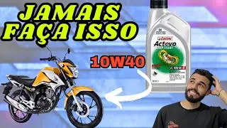 POSSO USAR OLEO 10W40 NA START FAN TITAN BROS 160 ?