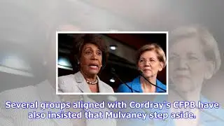 Warren, waters blast trump for overriding consumer bureau with acting director pick