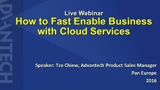 How to Fast Enable Cloud Business with Microsoft Azure