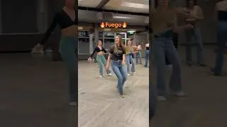 Quick run through of the line dance we just learned. 🔥 #fuego #fuegolinedance #pitbull #linedance