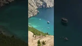 Deep Blue Mystery Between Sea and Mountains 🌊✨💙
