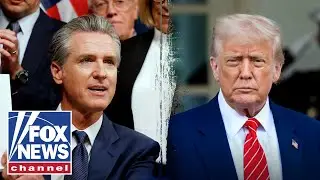 Trump RESPONDS to Newsom weighing 2028 presidential bid