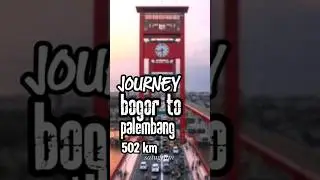 JOURNEY | BOGOR TO PALEMBANG | #journey #palembang palembang