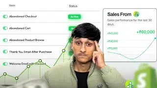 Most SHOPIFY Store Owners DON'T KNOW THIS | Shopify Email Flows (Marketing) Full Advance Guide
