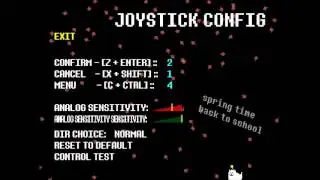 Undertale - Joystick Config Menu (All Seasons)