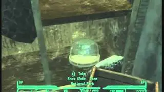 Fallout New Vegas Honest Hearts: Zion National Park Snow globe