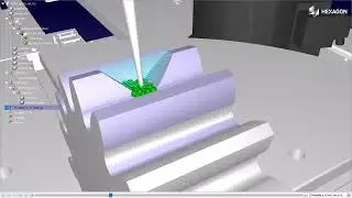 ESPRIT + RoboDK - Gear Repair, an MRO application w/ ForceDK