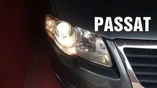 Sustituir bombilla de faro en volkswagen Passat H7