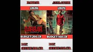 Darbar vs annatthe movie box office collection #trending