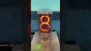 Cathode poisoned zm1040 nixie tube