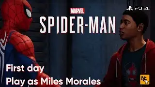 Marvel's Spider-Man - First Day: Play as Miles Morales: Go To FEAST Shelter: Pass Sable Checkpoint