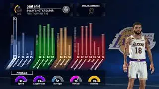 BEST RARE GUARD BUILD! NBA 2K21 2-Way Shot Creator does it all!