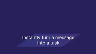 Convert a Message to a Task