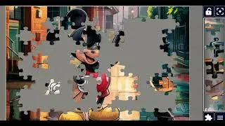 This Cute Cartoon Puzzle Will melt your heart ❤️can you finish it ❤️🧩✨⭐//Puzzle piece collection 🧩//