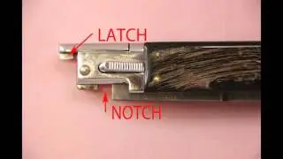 Armenian Switchblade with Unusual Knife Mechanism at Gator Knife Show