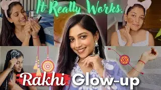 Desi Girl GLOW-UP for Festive Season💃✨ Quick Fix - Shiny Hair , Skin Glow Mask , Body Detan Ubtan 🌸 