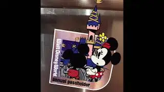 Disney World Annual Passholder Magnets have Augmented Reality Effects