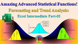 Amazing Advanced Statistical Functions! Forecasting and Trend Analysis: Excel Intermediate Part 5