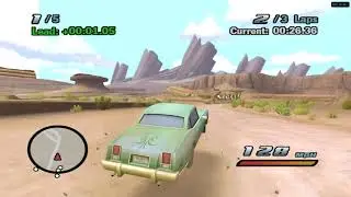 Cars: The Video Game - El Guapo Gameplay - Dolphin Emulator