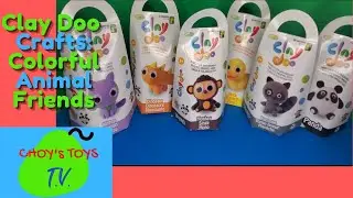 Learn Colors and Animals | Clay Doo Crafts | Colorful Animal Friends | Choy's Toys TV