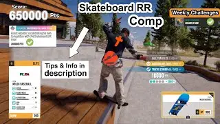 Skateboard RR Competition Live Area, 650k pts + Heaven Flow Weekly Challenge &bull; Riders Republic