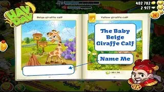 Hay Day Live Stream 2019 #31 - The Beige Baby Giraffe Calf, Choose her Name