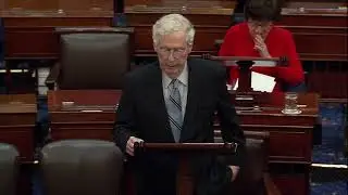 McConnell Honors Retiring Senator Mitt Romney