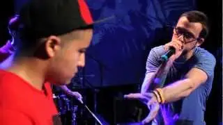 Semifinals - American Beatbox Championships 2012 - Jflo vs Rizumik