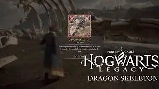 Hogwarts Legacy - Dragon Skeleton - Field Guide Pages