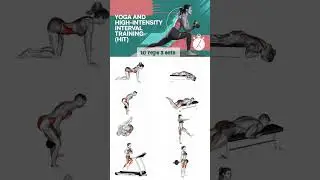 Low-Impact Yoga and High-Intensity Interval Training (HIIT) for women