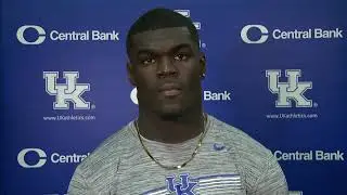 UK Wildcats Football Jamin Davis - Florida Postgame