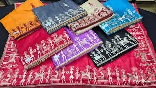latest Semi Kosa Silk Saree with Embroidery | Perfect for Office & Festivals!